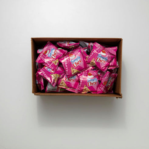 Chex Mix 1.03 Oz (Pack 60) Simply , Strawberry Yogurt