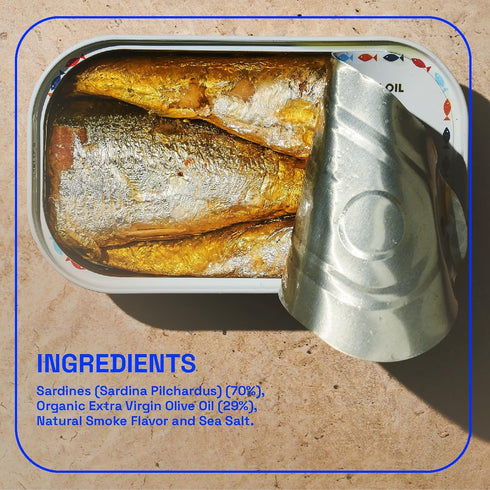 4.25 Oz (Pack 1) 3 BELA Wild Caught Portuguese Sardines - Lightly Smoked and Marinated in Extra Virgin Olive Oil | of |