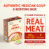 POZOLAZO Pozole Pozole 2-Serving | Instant Soup | Mexican Pork | Real Freeze-Dried Meat | Box | Authentic Hominy