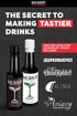 seasn 0% 2 150ml Multipack Cocktail Bitters Duo | ABV for Cocktails & Mocktails | Zesty Light & Aromatic Dark | x