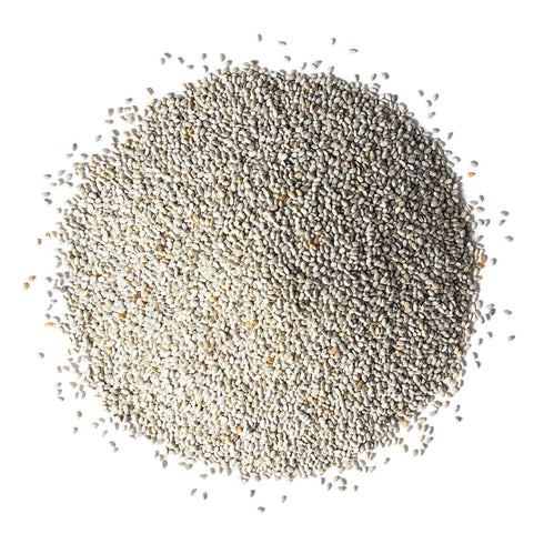 1.5 3, 6, Food to Live - White Chia Seeds, Pounds - Whole, Raw, Kosher, Keto, Sirtfood, Vegan, Bulk. Rich in Omega