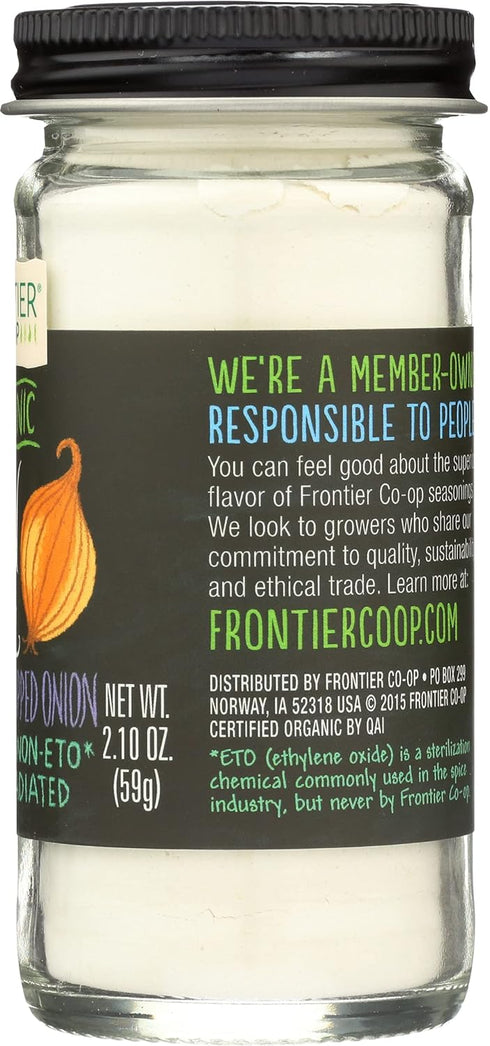 Frontier Herb Organic White Onion Powder, 2.1 oz