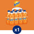 Sunkist 12 oz 8 pack Orange Soda, fl bottles