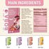 (Pack 4) O's Bubble Instant Boba Kit Marbling Boba Kit | boba tea kit | Tapioca pearl | Marbling Syrup | Non-Dairy |