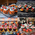 60Pcs Halloween Cupcake Toppers - Glitter Horror Blood Knife Picks for Killer Cake Decorations and Party Supplies