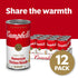22.2 oz (12 Pack) Campbells Condensed Homestyle Chicken Noodle Soup, Family Size Can