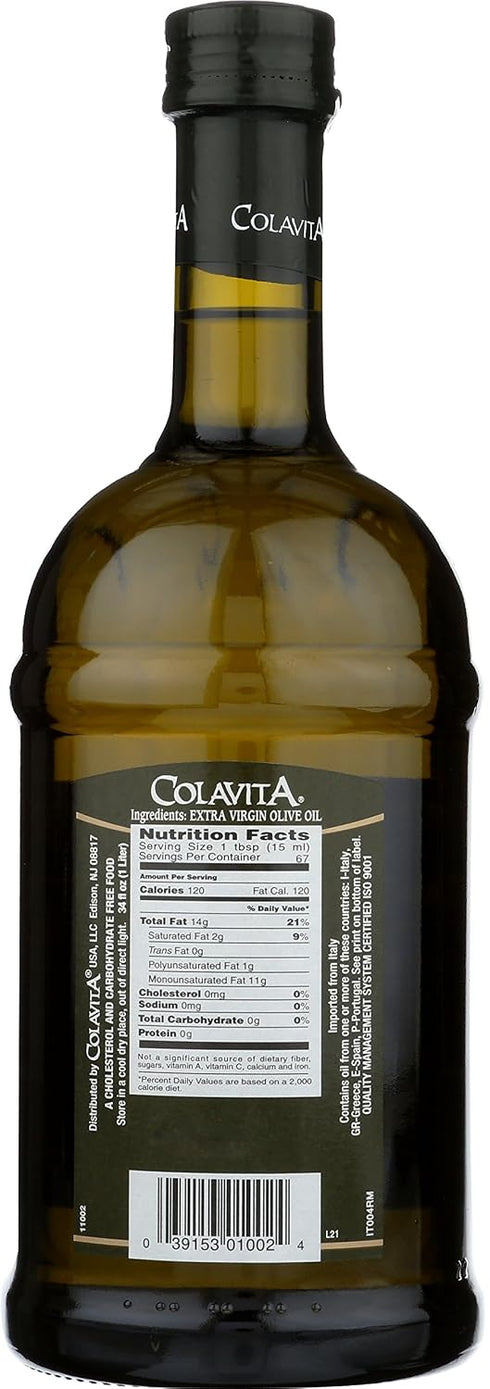 34 oz 2 Colavita Extra Virgin Olive Oil -- fl - pc