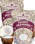 RawGuru Organic Coconut Milk Powder - Vegan & Nutrient-Dense Powder with Iron