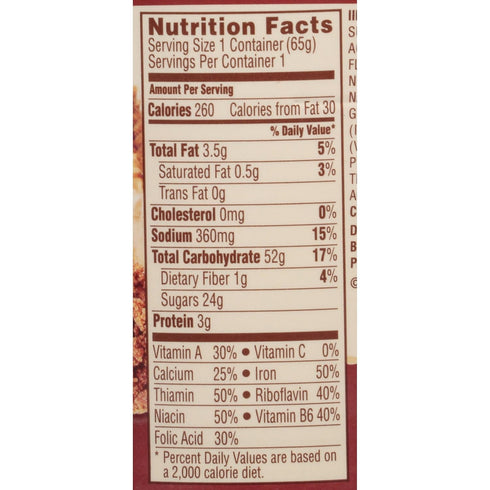 Cream of Wheat 2.29 (Pack 6) Instant Hot Cereal To-Go Cups, Maple Brown Sugar Walnut, Ounce
