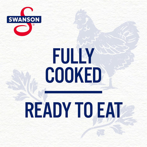 9.75 OZ (Pack 6) Swanson White and Dark Premium Chunk Canned Chicken Breast in Water, Can
