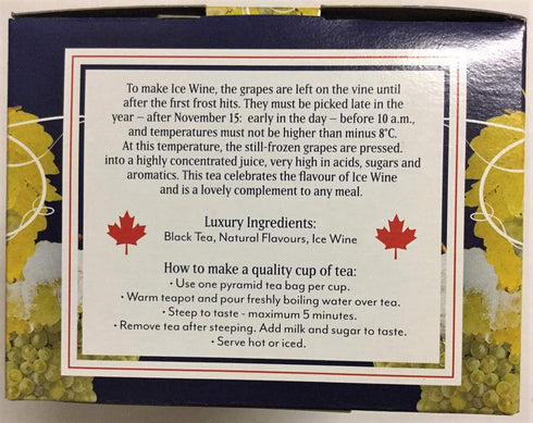 Metropolitan Tea Company Canadian Ice Wine Tea, 48 Teabags
