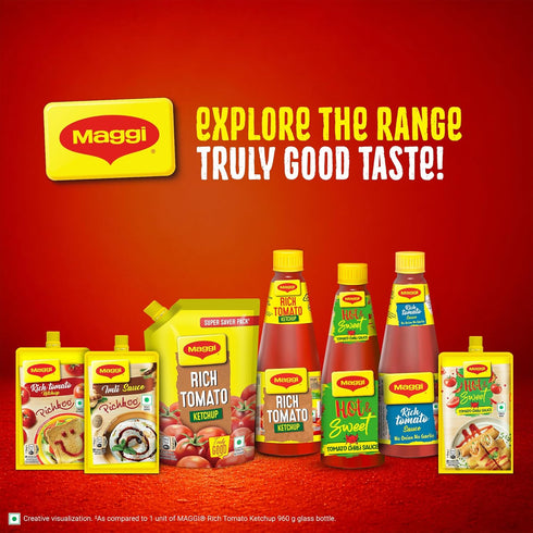Maggi Rich Tomato Ketchup - Deliciously Tangy Condiment for Every Meal