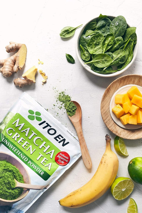 12 Oz Ito En Matcha Green Tea, Japanese Matcha Powder, Unsweetened