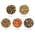 Tea Forte Wellness Tea Assortment, 15 Count Single Steeps Loose Leaf Premium Tea Gift Set Sampler