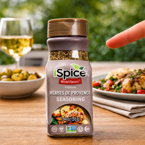 iSpice - HERBES DE PROVENCE SEASONING World Flavor Super Spice Blend | All Natural | Ready to use as is | No