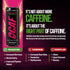 12 oz (Pack 12) CAF Energy Paraxanthine Energy Drink, Caffeine Alternative, Sugar Free, Raspberry Passionfruit, Smooth