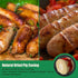 (8m/26ft),43mm Edible Drying Natural Sausage Casing, Sausage Casings for Flavorous Homemade Sausages Ham,Breakfast