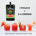 4 (2Pack) Organic Watermelon Cocktail & Mocktail Mix Drink Mixers W/ Real Fruit | Makes Drinks | Natural Flavors