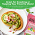 12g-13g 3-Pack 4.75oz, Biena Crispy Roasted Edamame Beans Snack High Protein Snack for Adults & Kids, Protein per