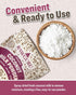 48 oz, Pack 1 RawGuru Organic Coconut Milk Powder - Vegan & Nutrient-Dense Powder with Iron & Potassium - Rich & Creamy
