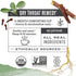 48 Numi Organic Throat Soother Herbal Tea Herbal Tea Bags Caffeine Free Blend with Sage Licorice Marshmallow Root