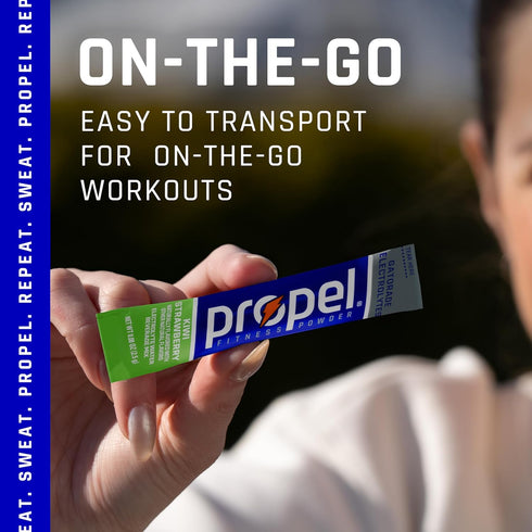 Propel Electrolyte Enhanced Water Drink Mix Powder Packets, 4 Flavor Variety Pack, 50 Packets