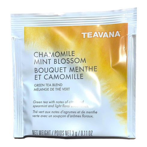 24 Count TEAVANA Starbucks Chamomile Mint Blossom Herbal Tea Sachets