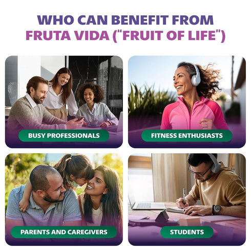Pro Image International (15x2 oz pack) Fruta Vida Energy & Health Juice