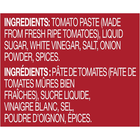 Heinz 2.84L/96 fl.oz., Big Red Tomato Ketchup Jug, Imported from Canada)