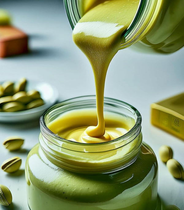 UNIQBITE Pistachio Cream, Natural Sweet Pistachio Butter Spread Paste for Dubai Chocolate