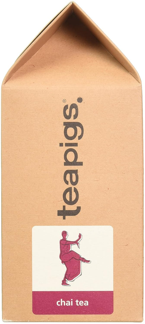 Teapigs Chai Tea Bags, Bold Flavor, Natural Ingredients (1 Pack of 50 Teabags)