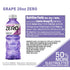 20 (Pack 8) POWERADE Electrolyte Enhanced Zero Sugar Grape Sports Drink, Ounce