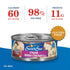 11g 5 oz (Pack 24) Sweet Sue Canned Chicken Breast with Rib Meat in Water - Protein per Serving - Gluten Free, Keto