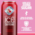 Sparkling ICE (Pack 12, 16 oz +Caffeine Cherry Vanilla and Strawberry Citrus Sparkling Water with Caffeine, Zero Sugar
