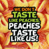 Gummy 5 Trolli Peachie O's Sour Rings Candy, Pound Bulk Bag