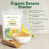 Immunity, 1 lb. Z Natural Foods Organic Banana Powder, Fiber Supplement for Glowing Skin and Enhanced Great in Juice