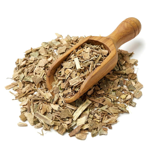 8 Packaged NY Spice Shop Witch Hazel Bark Cut and Sifted - Ounce Dried Cut & Sifted Herbal Bark for Teas Tinctures