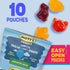 10 8 oz (Pack 8) Mott's Fruit Flavored Snacks, Animals Assorted Fruit, Gluten Free Snack, Ct