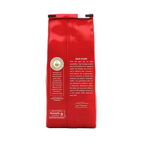 Community 32 (Pack 1) Coffee Breakfast Blend, Ground Coffee, Medium Roast, Ounce Bag