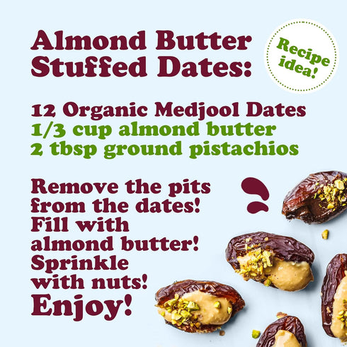 5 Food to Live - Organic Medjool Dates, Pounds Non-GMO, Whole Dried Dated with Pits, Large Size, Unsweetened