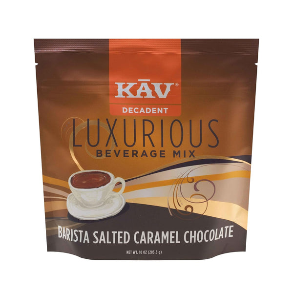 KAV DECADENT Barista Salted Caramel Chocolate Luxurious Beverage Mix | Sweet &