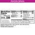 2.5 oz Kellogg's Raisin Bran Breakfast Cereal, High Fiber, Cup