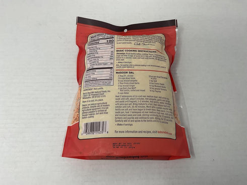 27 oz Bob's Red Mill Red Lentils