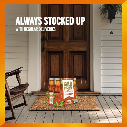 16.9 oz, 6 Pack Gold Peak Tea, Unsweet Tea, fl