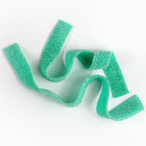 1 Green Apple Sour Belts, Pound Bulk Bag, The Hampton Popcorn & Candy Company