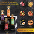 Mini Hot Sauce Variety Gift Set by Tabanero, 4-Pack, 1.7 oz Bottles, All Natural, Gluten Free, Vegan