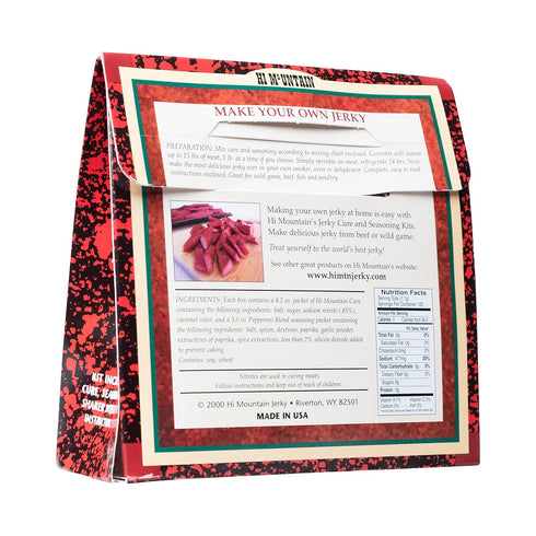 Hi Mountain Jerky Cure & Seasoning Kit, Pepperoni Blend