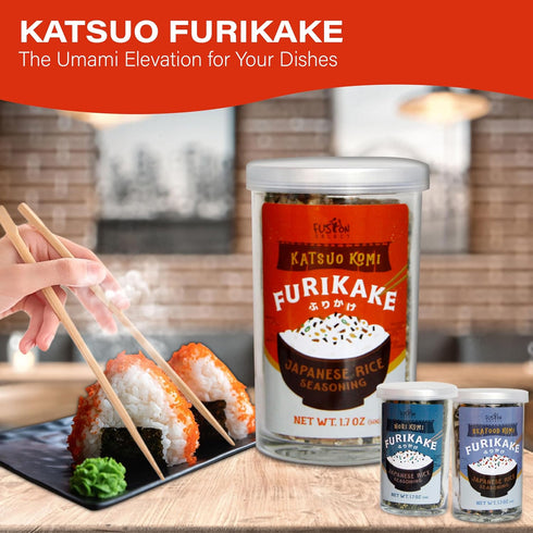 Fusion Select Furikake Rice Seasoning, 50g, Katsuo Komi with Shrimp and Bonito Flakes