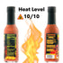 5 oz. Hellfire Hot Sauce Fiery Fool - Extreme Hot Sauce without Extract, Featured on Hot Ones TV Show