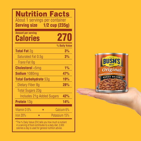 8.3 oz Bush's Best Original Baked Beans